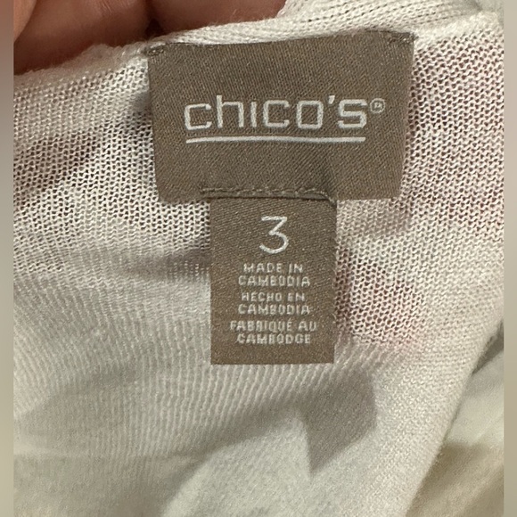 Chico's Cream Sweater Cardigan 🤍🤍🤍 - Picture 5 of 9